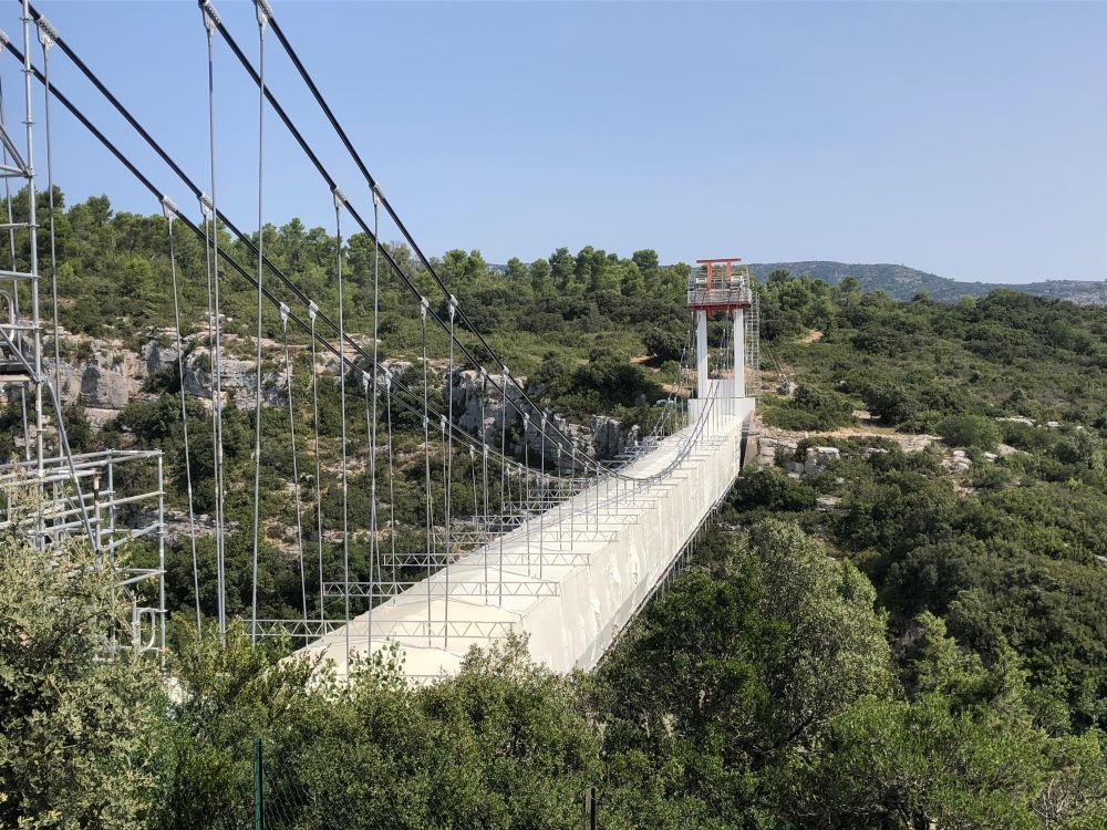 Alliance Echafaudages - Réalisation - Aqueduc de St Bachi